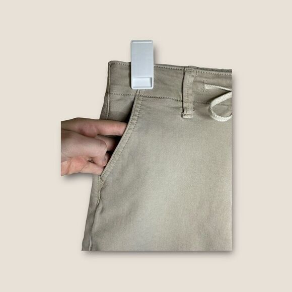 Paige Christy Shorts Tan Size 26 Drawstring Waist - Picture 9 of 13